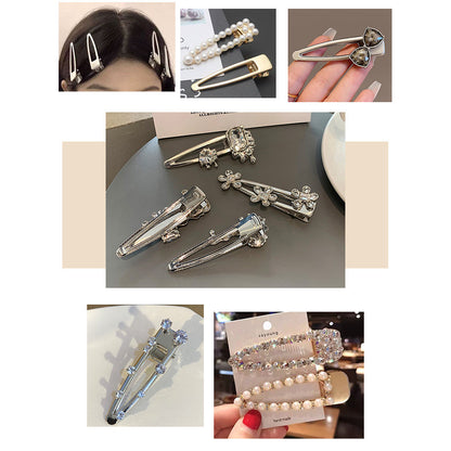 Korean Hair Clip 6.5cm Cute Girly Minimalist Hair Clip DIY Accessory Duckbill Clip