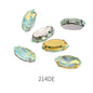 8*10/7*15mm Navette Shiny Crystal Sew on Rhinestone for Clothing Accessories