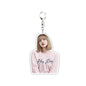Korean Girl Group BP Keychain Double-sided Sandwich Acrylic Schoolbag Pendant