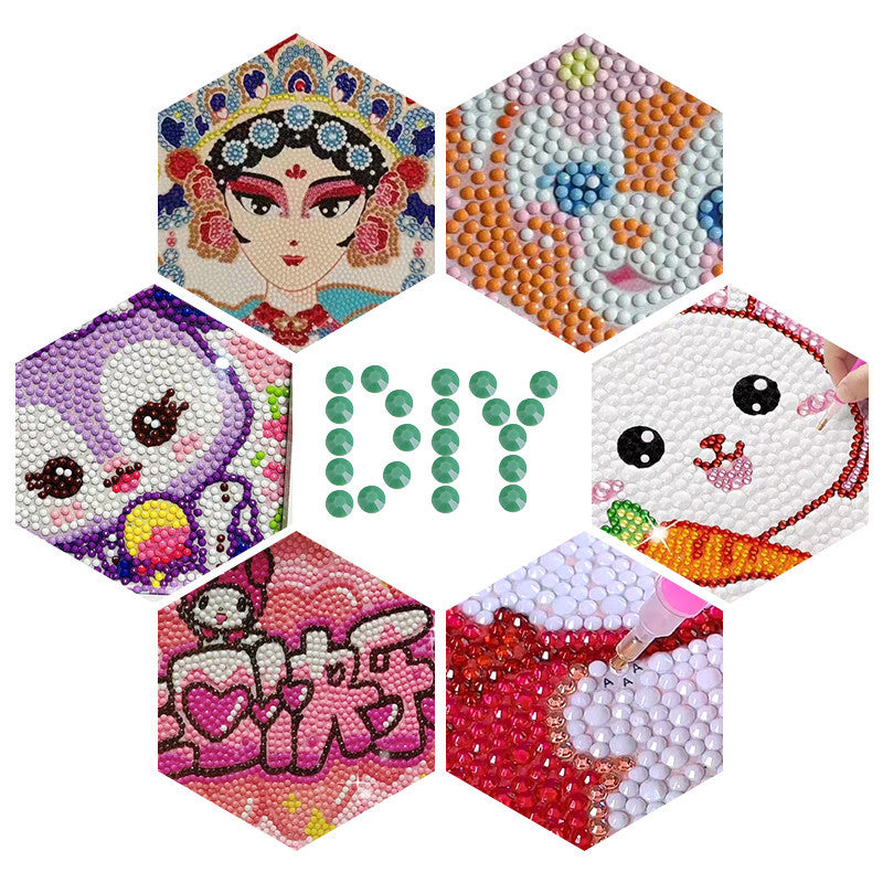 4mm solid color resin diamond, jelly color flat bottom opaque resin series, DIY homemade nail art handmade materials, about 5000 pieces/bag