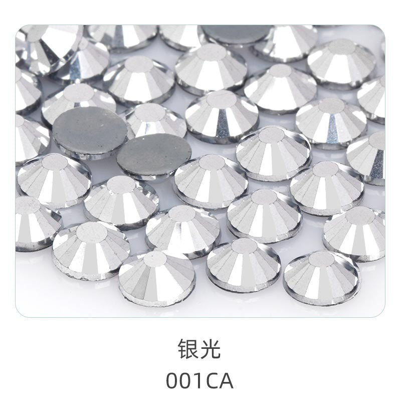 1.6mm 1440pcs Flat Back Round Hot Fix DIY Handmade Materials/clothing Accessories/jewelry Accessories/glass Materials