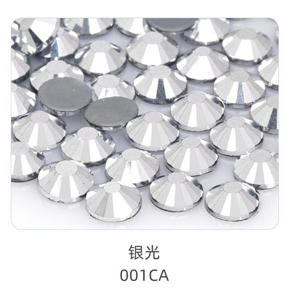 1.6mm 1440pcs Flat Back Round Hot Fix DIY Handmade Materials/clothing Accessories/jewelry Accessories/glass Materials