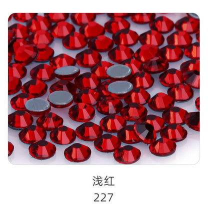 1.6mm 1440pcs Flat Back Round Hot Fix DIY Handmade Materials/clothing Accessories/jewelry Accessories/glass Materials