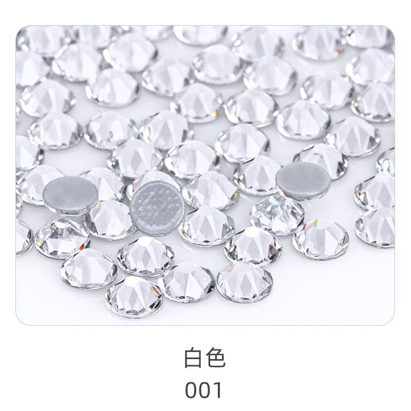 1.6mm 1440pcs Flat Back Round Hot Fix DIY Handmade Materials/clothing Accessories/jewelry Accessories/glass Materials