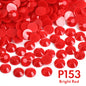 4mm solid color resin diamond, jelly color flat bottom opaque resin series, DIY homemade nail art handmade materials, about 5000 pieces/bag