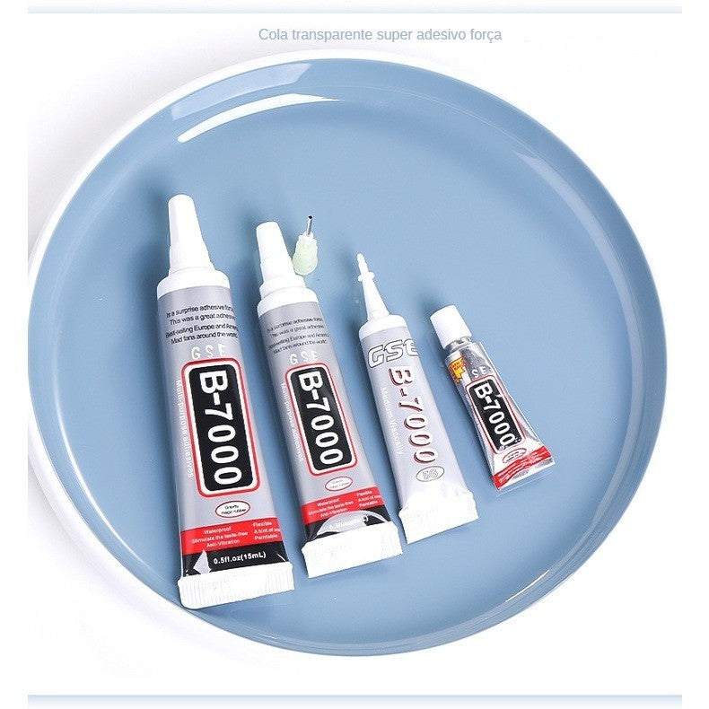 100pcs 3ml/5ml B7000's Glue Adhesives Transparent Liquid Glue for Phone Case DIY Craft