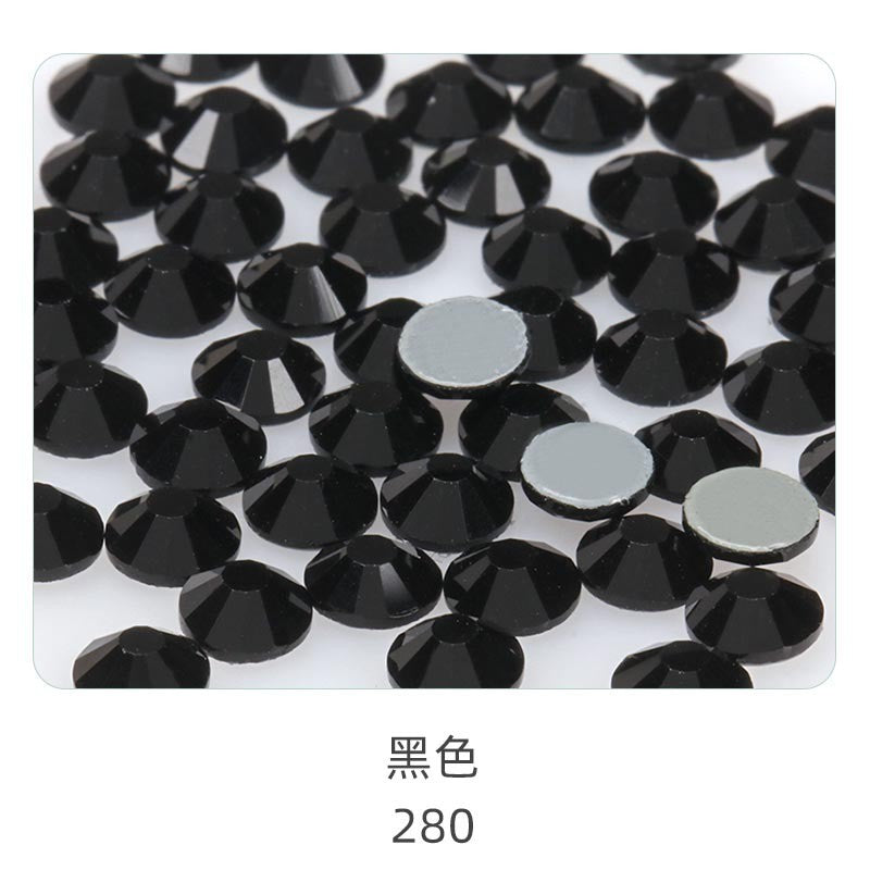 1.6mm 1440pcs Flat Back Round Hot Fix DIY Handmade Materials/clothing Accessories/jewelry Accessories/glass Materials