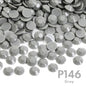 4mm solid color resin diamond, jelly color flat bottom opaque resin series, DIY homemade nail art handmade materials, about 5000 pieces/bag