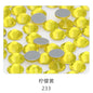 1.6mm 1440pcs Flat Back Round Hot Fix DIY Handmade Materials/clothing Accessories/jewelry Accessories/glass Materials