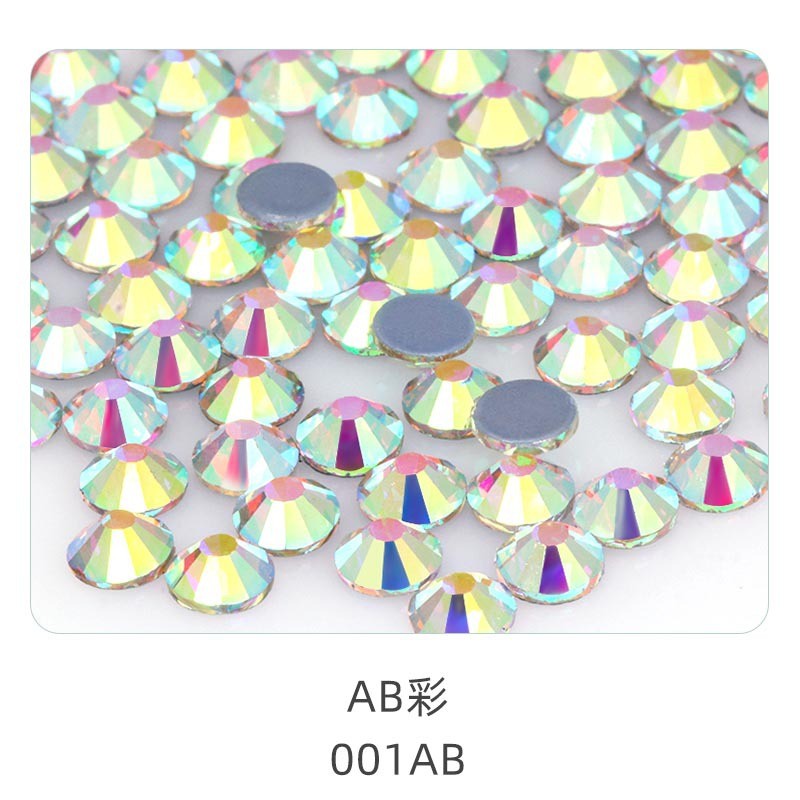 1.6mm 1440pcs Flat Back Round Hot Fix DIY Handmade Materials/clothing Accessories/jewelry Accessories/glass Materials