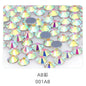 1.6mm 1440pcs Flat Back Round Hot Fix DIY Handmade Materials/clothing Accessories/jewelry Accessories/glass Materials