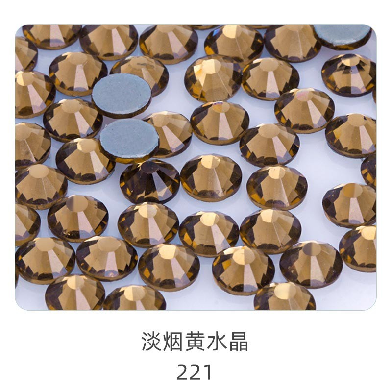 1.6mm 1440pcs Flat Back Round Hot Fix DIY Handmade Materials/clothing Accessories/jewelry Accessories/glass Materials