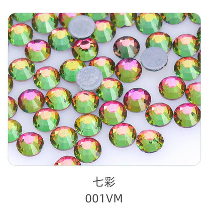 1.6mm 1440pcs Flat Back Round Hot Fix DIY Handmade Materials/clothing Accessories/jewelry Accessories/glass Materials