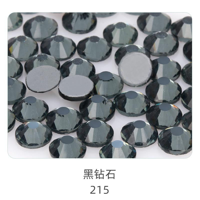 1.6mm 1440pcs Flat Back Round Hot Fix DIY Handmade Materials/clothing Accessories/jewelry Accessories/glass Materials