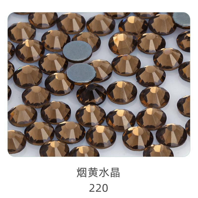 1.6mm 1440pcs Flat Back Round Hot Fix DIY Handmade Materials/clothing Accessories/jewelry Accessories/glass Materials