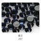 1440W/bag 4mm flat bottom round hot diamond, violent bear mobile phone case decoration, clothing accessories, jewelry accessories DIY handmade materials, glass material flat bottom rhinestone
