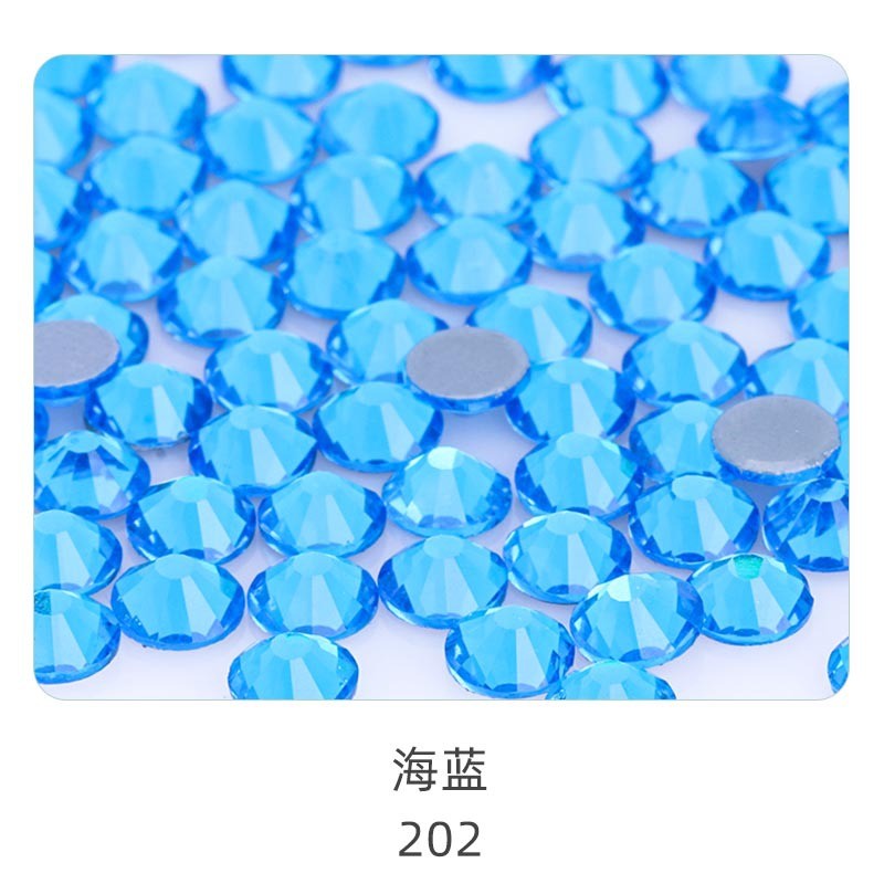3Mm 1440/bag, flat bottom round hot diamond, violent bear mobile phone case, clothing accessories, jewelry accessories DIY handmade materials, glass material, flat bottom rhinestone.