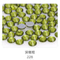 3Mm 1440/bag, flat bottom round hot diamond, violent bear mobile phone case, clothing accessories, jewelry accessories DIY handmade materials, glass material, flat bottom rhinestone.