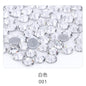 1440W/bag 4mm flat bottom round hot diamond, violent bear mobile phone case decoration, clothing accessories, jewelry accessories DIY handmade materials, glass material flat bottom rhinestone