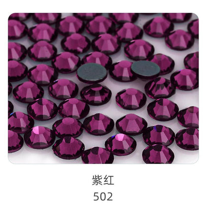 1.6mm 1440pcs Flat Back Round Hot Fix DIY Handmade Materials/clothing Accessories/jewelry Accessories/glass Materials