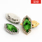 4*15mm Navette Claw Rhinestone Claw Rhinestone Girth Crystal Buckle Diy Headdress Accessories Shiny Rhinestone Hand Sewn Rhinestone Dress Accessories