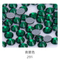 1440W/bag 4mm flat bottom round hot diamond, violent bear mobile phone case decoration, clothing accessories, jewelry accessories DIY handmade materials, glass material flat bottom rhinestone