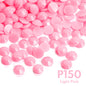 4mm solid color resin diamond, jelly color flat bottom opaque resin series, DIY homemade nail art handmade materials, about 5000 pieces/bag