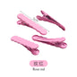 Wavy Beak with Dopamine-colored Forehead Fringe with Side Clip Back Hair Clip Simple