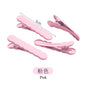 Wavy Beak with Dopamine-colored Forehead Fringe with Side Clip Back Hair Clip Simple