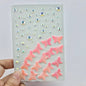 Stage Performance Butterfly Moon Face Stickers Makeup Party Festival Temporary Stickers