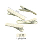 Wavy Beak with Dopamine-colored Forehead Fringe with Side Clip Back Hair Clip Simple