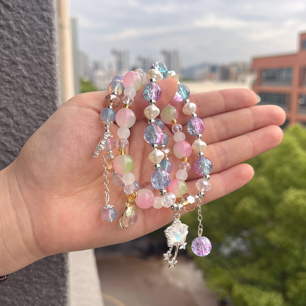 Butterfly Lucky Bracelet Made of Glass Material for A Friend As A Bracelet Accessory Gift