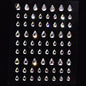 Stage Performance Butterfly Moon Face Stickers Makeup Party Festival Temporary Stickers
