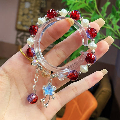 Butterfly Lucky Bracelet Made of Glass Material for A Friend As A Bracelet Accessory Gift