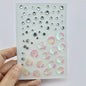 Stage Performance Butterfly Moon Face Stickers Makeup Party Festival Temporary Stickers