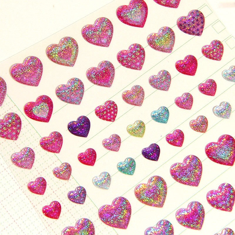 Stage Performance Butterfly Moon Face Stickers Makeup Party Festival Temporary Stickers