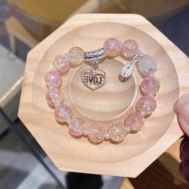 Butterfly Lucky Bracelet Made of Glass Material for A Friend As A Bracelet Accessory Gift