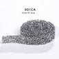 Resin Strip with Costume Rhinestone Strip Patch with Back Rubber Crystal Lace Diy Handmade Jewelry Accessories