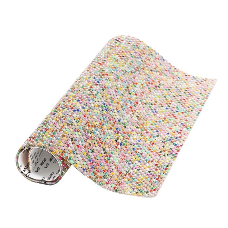 Resin drill mesh sticker can be cut small lattice decorative resin sticker DIY earrings mobile phone case diamond jewelry clothing accessories