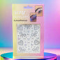 Stage Performance Butterfly Moon Face Stickers Makeup Party Festival Temporary Stickers