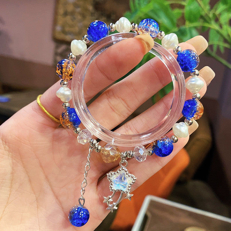 Butterfly Lucky Bracelet Made of Glass Material for A Friend As A Bracelet Accessory Gift