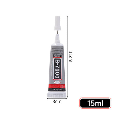 Black Glue Particles of The Needle-tube Type Strong Repair Adhesive Stick To The Phone Case
