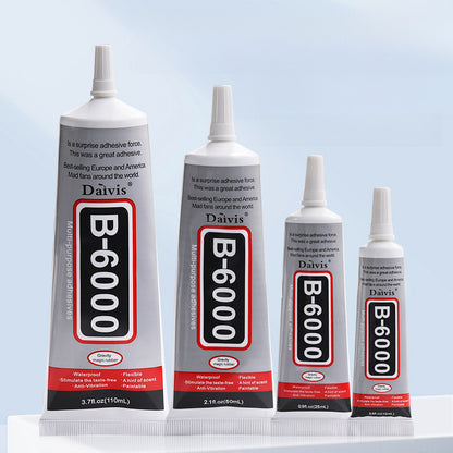 Black Glue Particles of The Needle-tube Type Strong Repair Adhesive Stick To The Phone Case