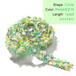 Tear That Sticky Heart Butterfly Round Polymer Sheet Crystal Tape DIY Resin Strip Clothing Accessories