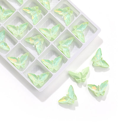 Lovely Butterfly Knight K9 Fancy Macaron Crystal Nail Art Diamond Glass Point Rhinestone DIY Decoration