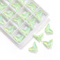 Lovely Butterfly Knight K9 Fancy Macaron Crystal Nail Art Diamond Glass Point Rhinestone DIY Decoration