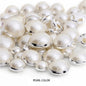 Pearl Buttons Imitation Pearl High Brightness Flat Bottom Half Side Pearl Hand Sewn Diy Accessories