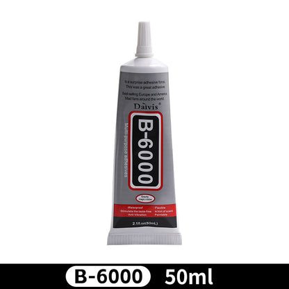 Black Glue Particles of The Needle-tube Type Strong Repair Adhesive Stick To The Phone Case