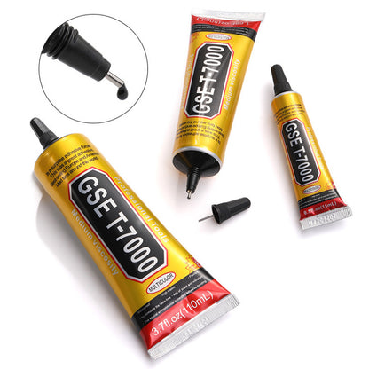 Black Glue Particles of The Needle-tube Type Strong Repair Adhesive Stick To The Phone Case