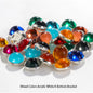 Pearl Buttons Imitation Pearl High Brightness Flat Bottom Half Side Pearl Hand Sewn Diy Accessories